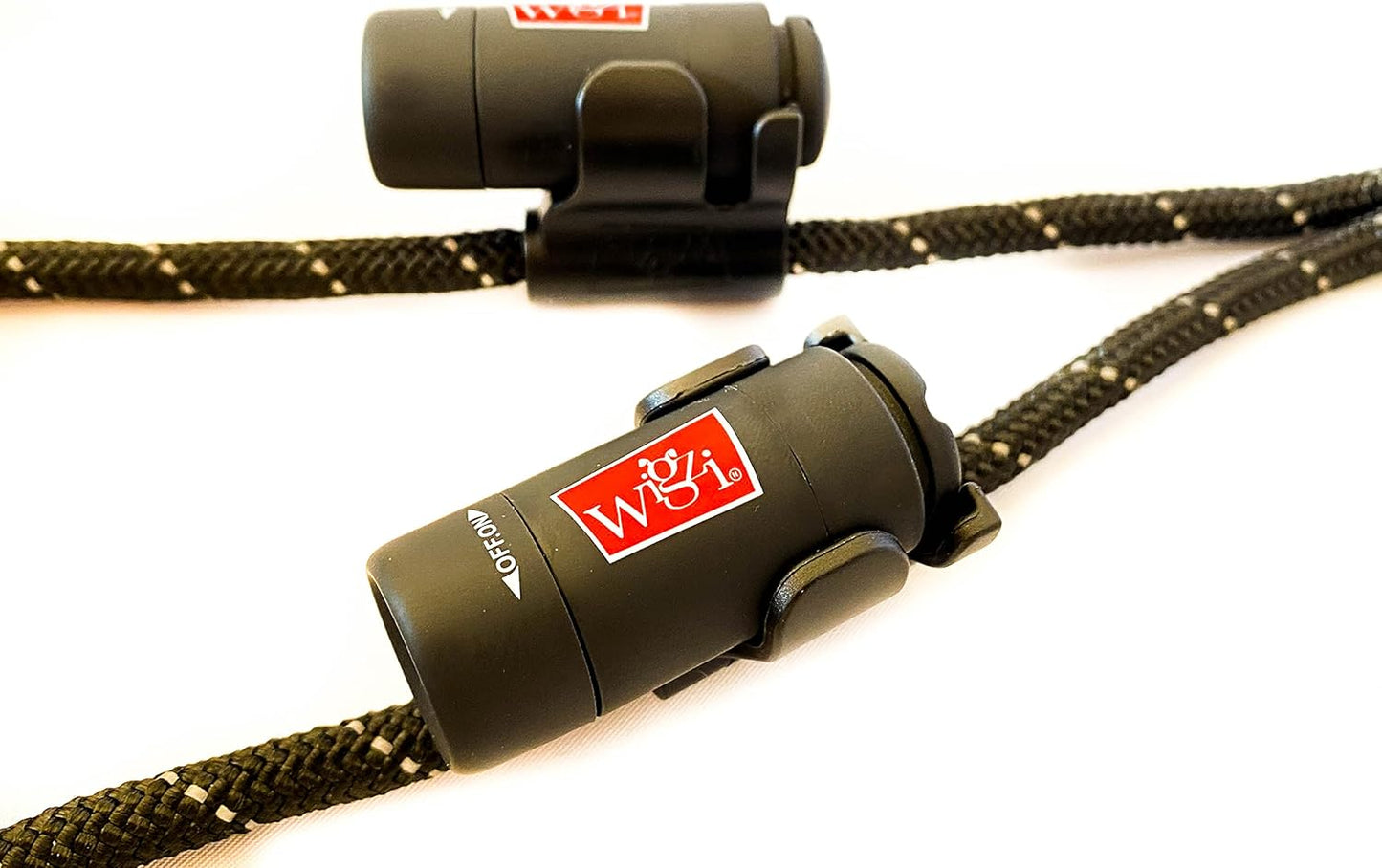 Dual Dog Leash with 360° Swivel – Automatic Tangle-Free Leash with Gel Handle, Reflective Rope & Optional LED Lights (Up to 25 ft, Medium/Large Dogs, Black, Includes 2 Rechargeable Lights)