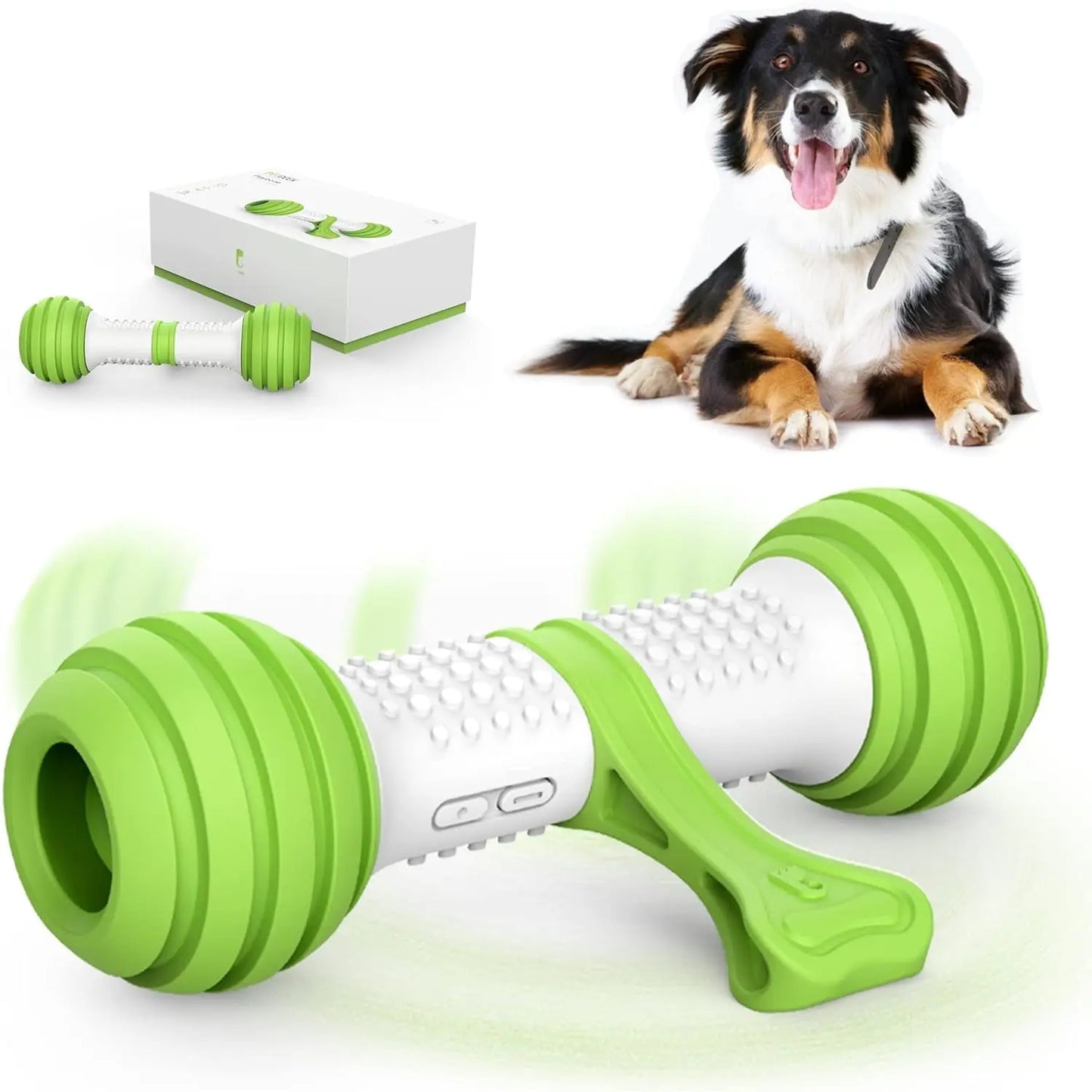 Automatic Dog Bone Toy – Smart Interactive Electronic Pet Toy, Safe & Durable, Rechargeable Self-Entertainment for Dogs