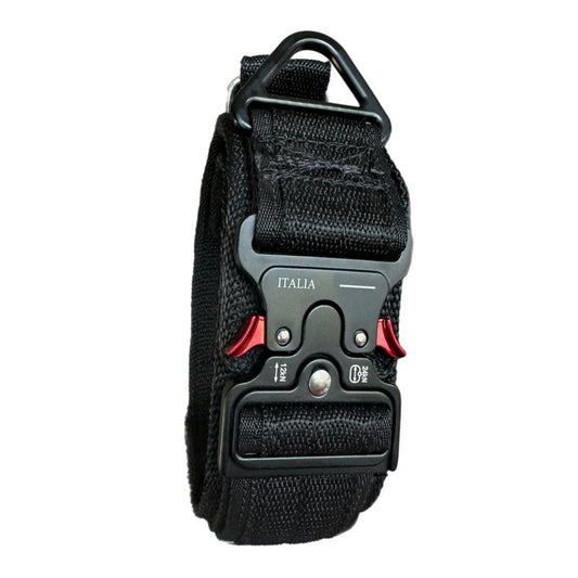 Tactical Dog Collar with Heavy-Duty Handle – Adjustable Military-Grade Nylon Training Collar with Metal Buckle for Medium & Large Dogs