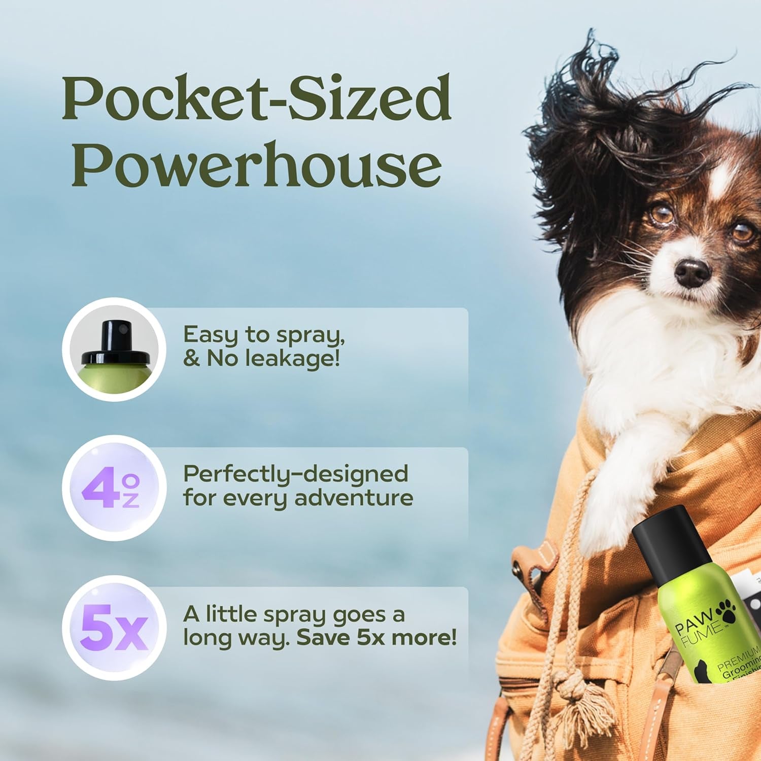 PAWFUME Dog Detangler Grooming Spray – Royal Lavender Scent | Hypoallergenic, Alcohol-Free, Moisturizing & Detangling Spray for Dogs | Long-Lasting Freshness & Coat Care