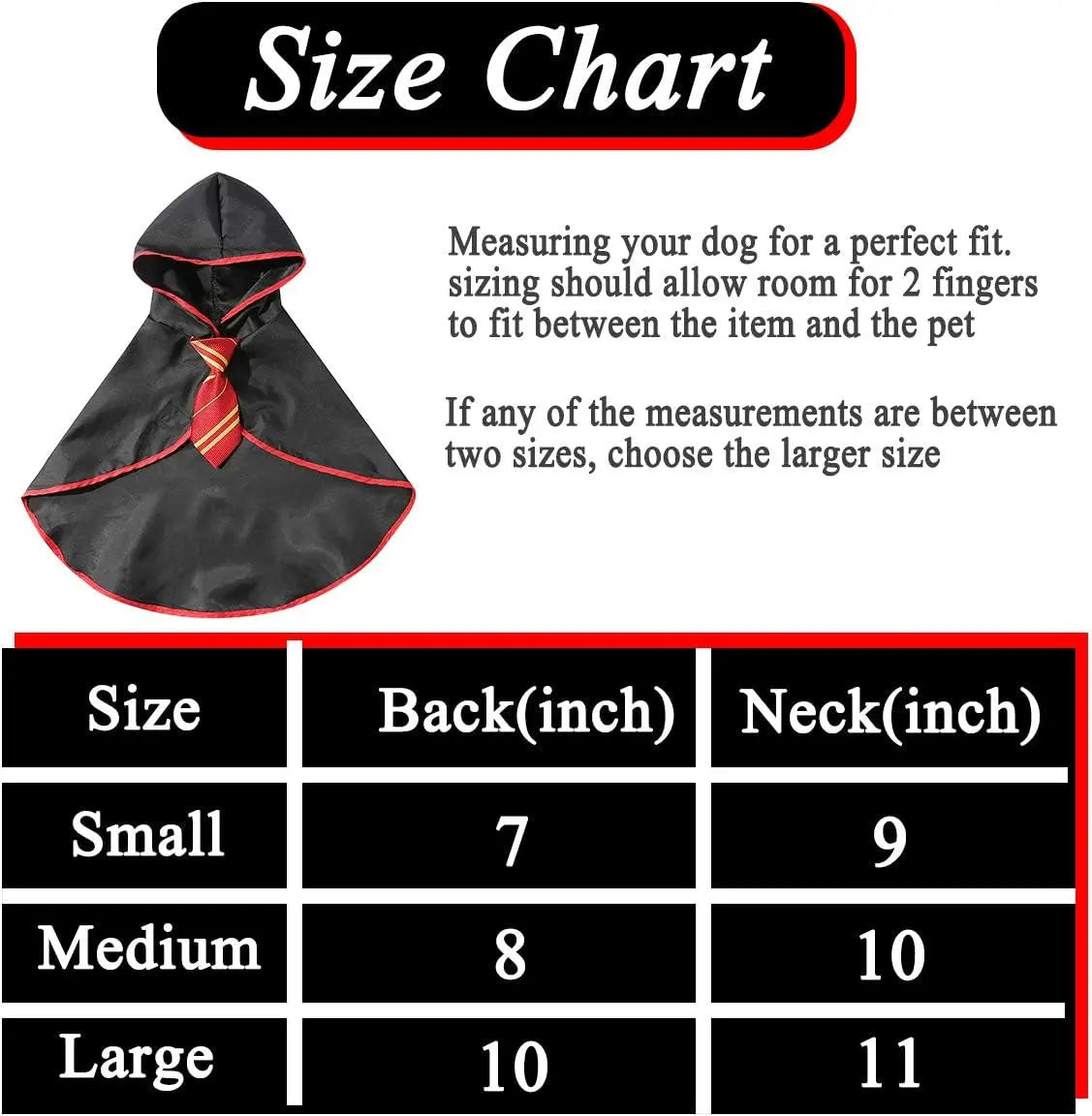 Pet Halloween Costume – Anime Wizard Outfit for Cats, Kittens & Small Dogs