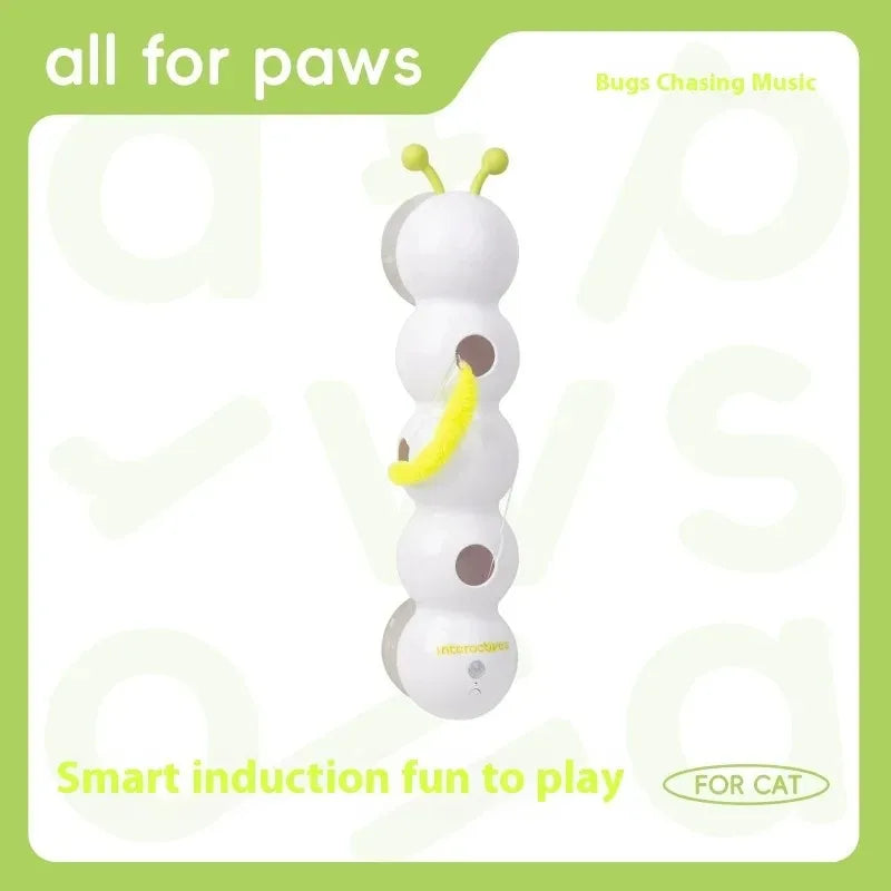 Automatic Interactive Cat Toy with Motion-Sensing Emerging Worm