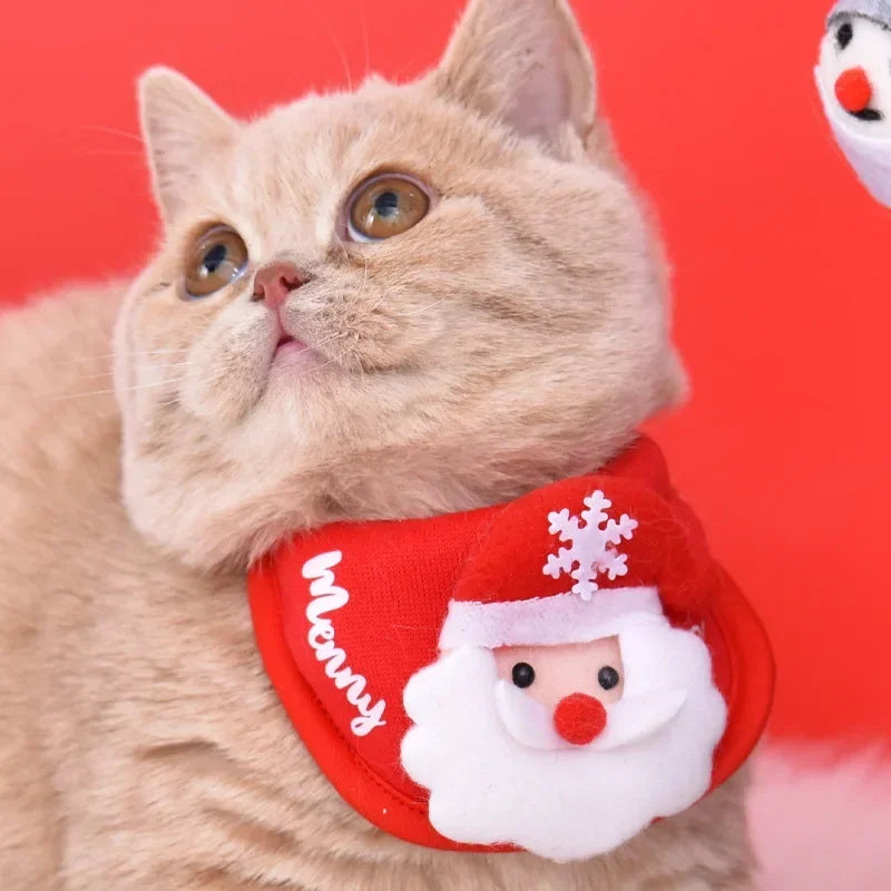 Christmas Pet Hat – Funny Santa Cap for Cats & Small Dogs | Holiday Costume, Party Outfit & Photo Props for 2025 Festive Season