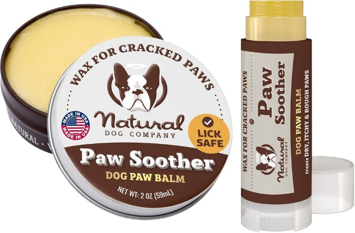 Dog Paw Balm – Moisturizing Paw Protector Stick for Dry, Cracked Pads, Weather Protection & Itch Relief