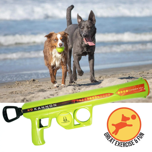 K9 Kannon K2 Ball Launcher – Interactive Dog Toy for Fetch Training & Exercise