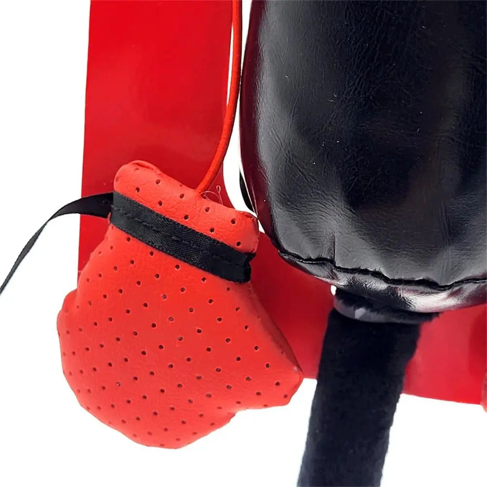 Cat Boxing Toy with Gloves – Cartoon Punching Bag for Playful Indoor Cats & Kittens