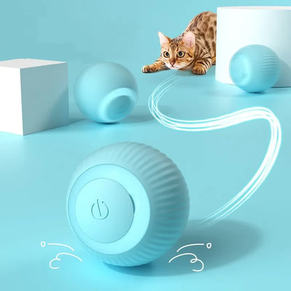 Smart Interactive Cat Toy Ball – Automatic Rolling Magic Ball for Indoor Play & Entertainment