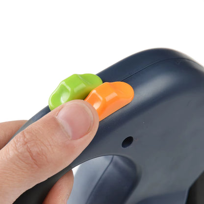 3M Retractable Dual Dog Leash with LED Light – No-Tangle 360° Swivel Reflective Double Leash for Small Dogs