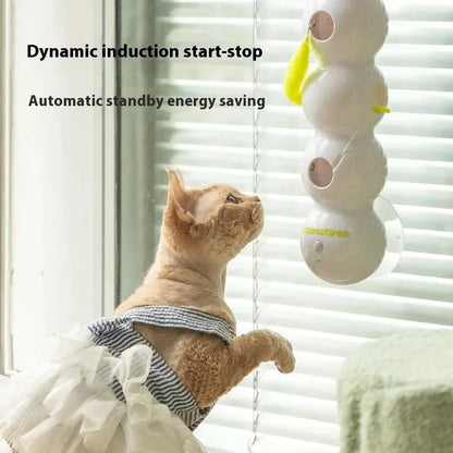 Automatic Interactive Cat Toy with Motion-Sensing Emerging Worm