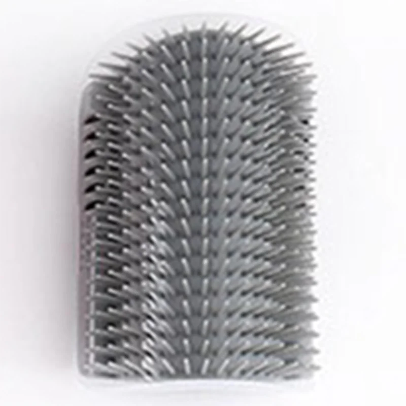 Cat Corner Grooming Brush & Massager with Catnip – Self-Grooming & Enrichment Tool for Cats