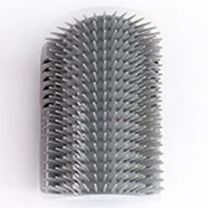 Cat Corner Grooming Brush & Massager with Catnip – Self-Grooming & Enrichment Tool for Cats