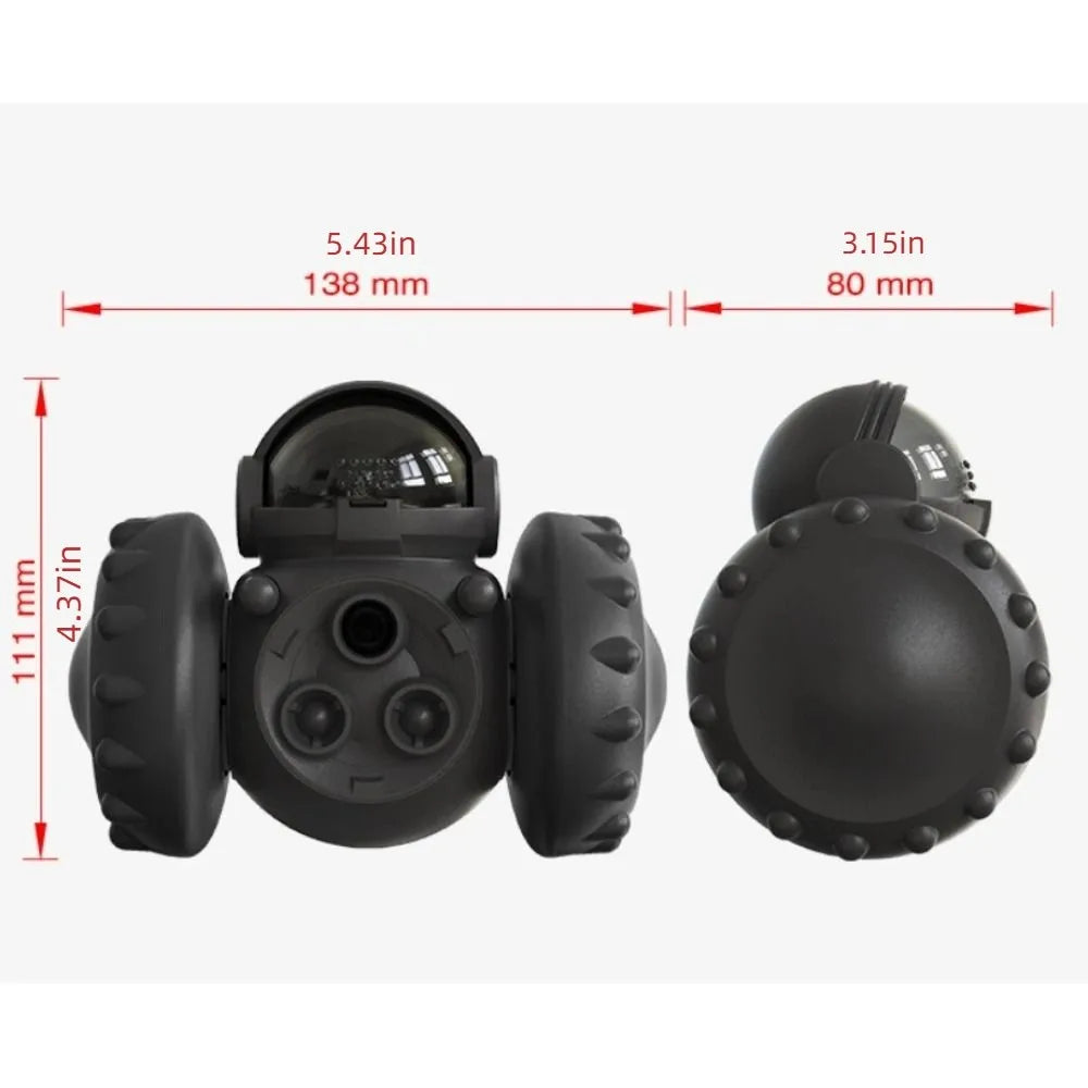 ⭐ Dog Treat Leaking Tumbler Toy – Interactive Slow Feeder & IQ Training for Dogs & Cats