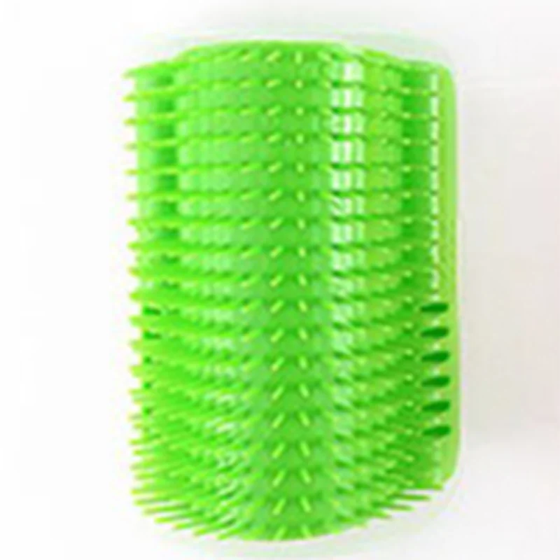 Cat Corner Grooming Brush & Massager with Catnip – Self-Grooming & Enrichment Tool for Cats