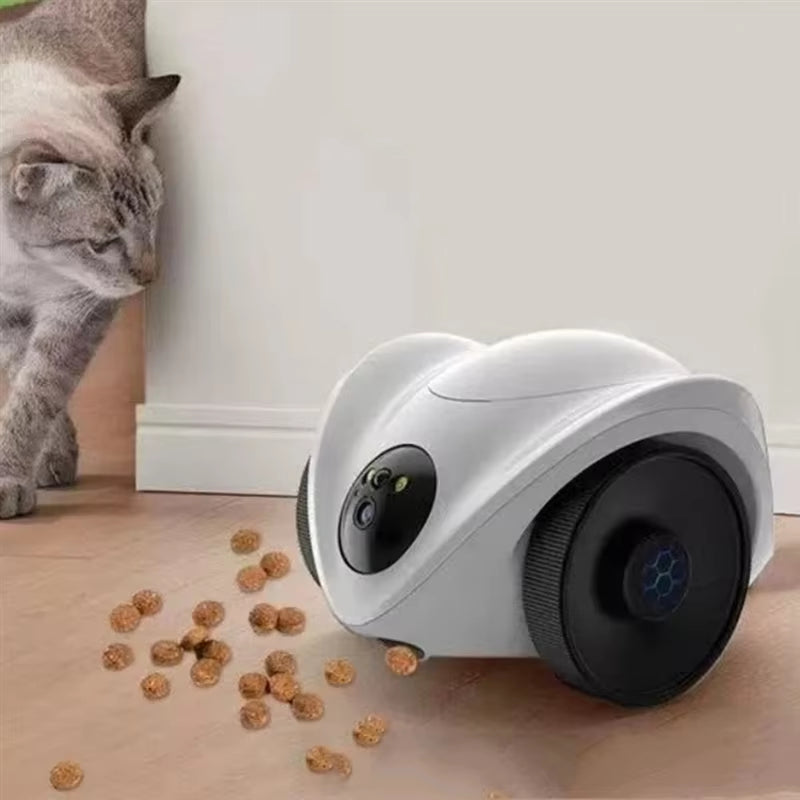 Smart Automatic Pet Feeder with 1080P HD Camera – WiFi Interactive Dog & Cat Food Dispenser