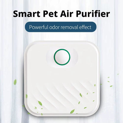 Smart Cat Litter Box Odor Purifier – Automatic Pet Toilet Deodorizer & Air Freshener